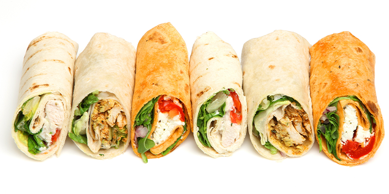 Wraps and Paninis